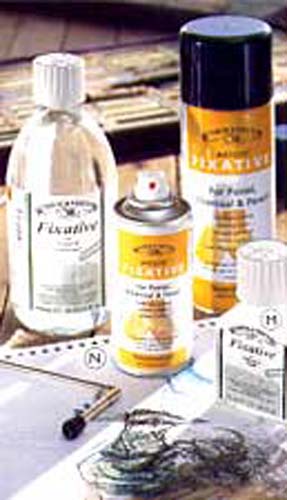 pastels-fixative